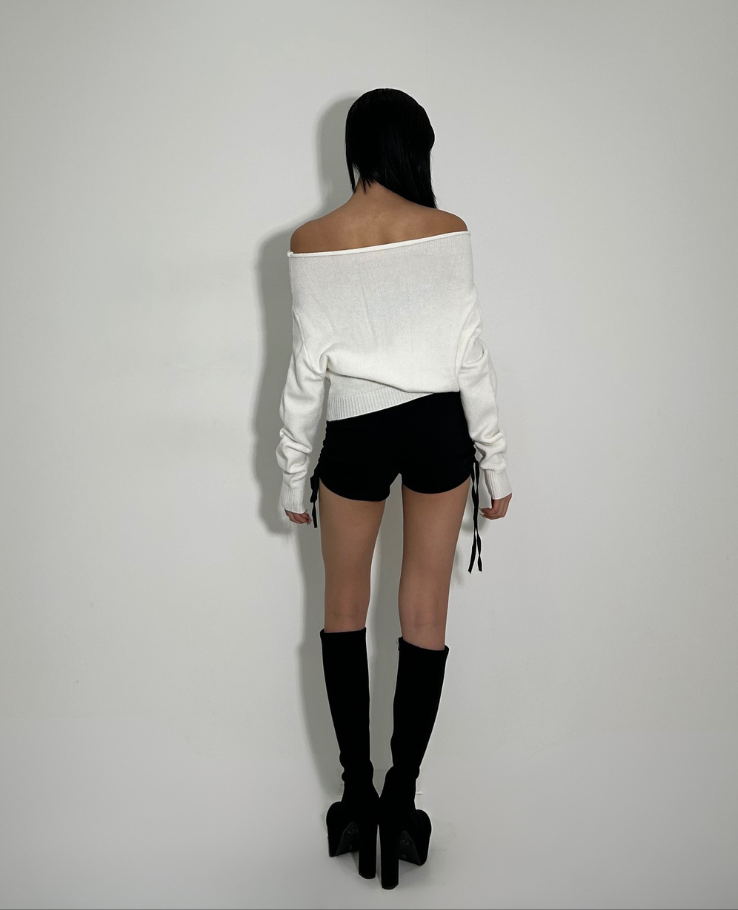 Rib knit tops / リブニットトップス TR-10937