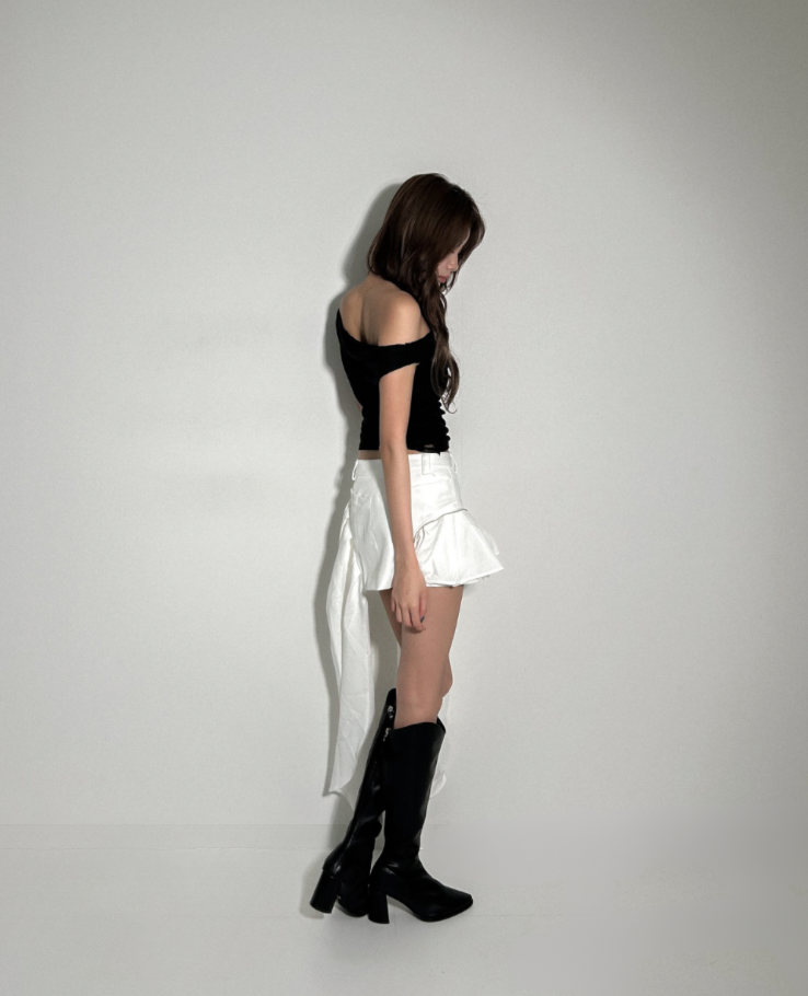 Frill Design Tight Skirt / フリルデザインタイトスカート TR-10879