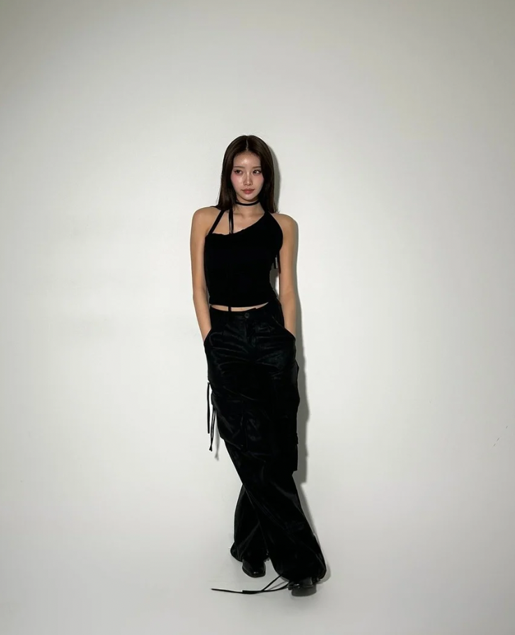 Stripe Tight Waist Tack Top / ストライプタイトウエストタックトップ TR-10840