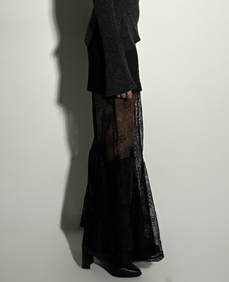 Lace High-waist tight skirt/レースハイウエストタイトスカート TR-10869