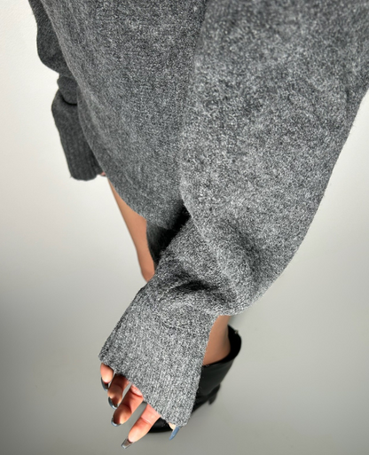 Knit Off Shoulder Setup / ニットオフショルダーセットアップ TR-10934[予約販売]