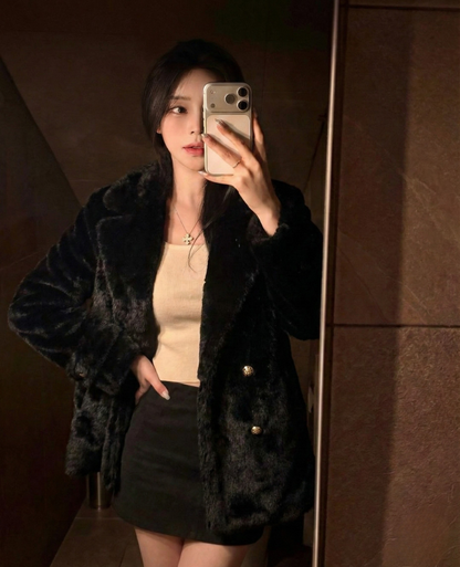 Luxe Short Shaggy Coat / リュクスショートシャギーコート TR-10956