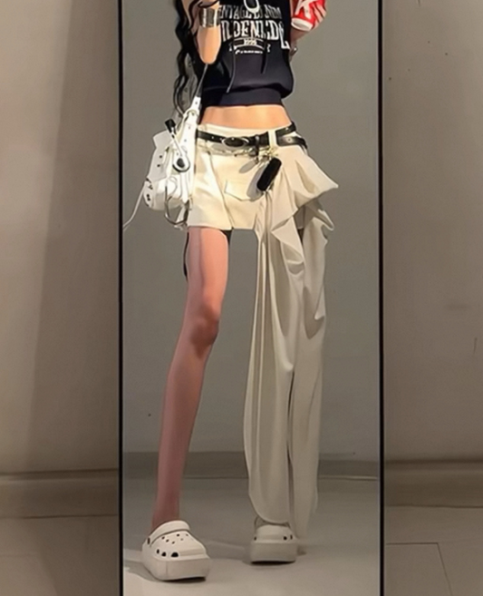 Frill Design Tight Skirt / フリルデザインタイトスカート TR-10879