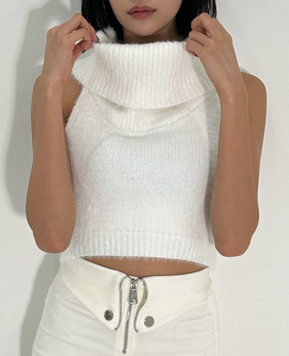 Fur wool tops / ファーウールトップス TR-10938