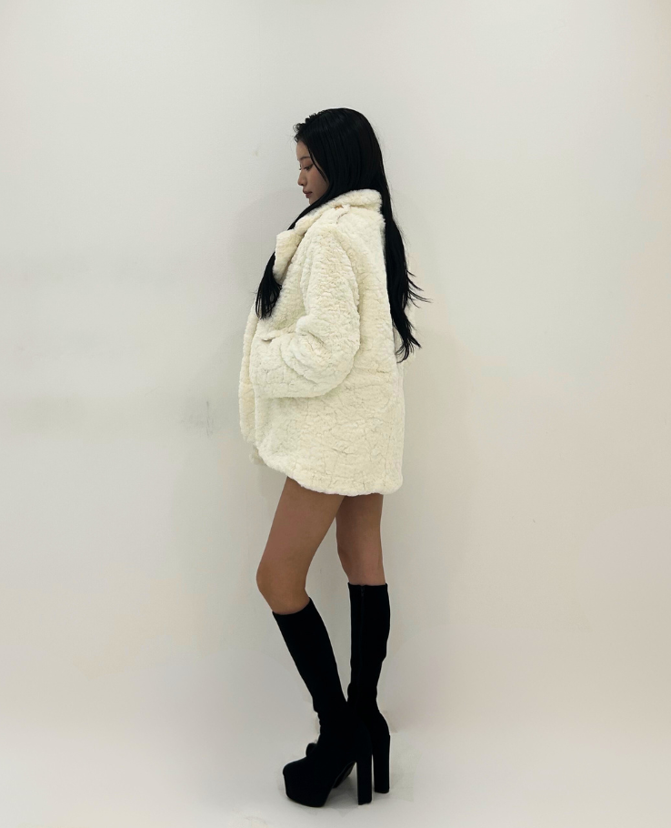 Luxe Short Shaggy Coat / リュクスショートシャギーコート TR-10956