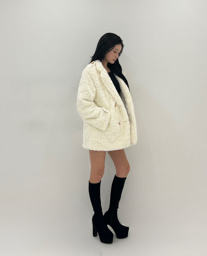 Luxe Short Shaggy Coat / リュクスショートシャギーコート TR-10956