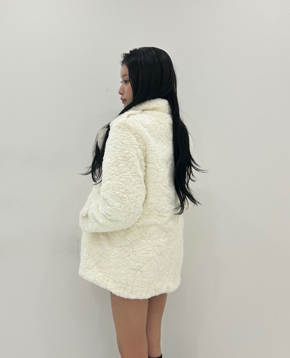 Luxe Short Shaggy Coat / リュクスショートシャギーコート TR-10956