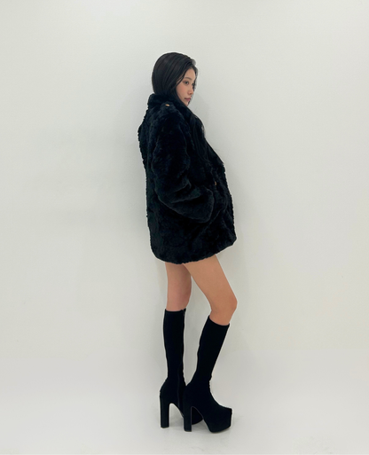 Luxe Short Shaggy Coat / リュクスショートシャギーコート TR-10956