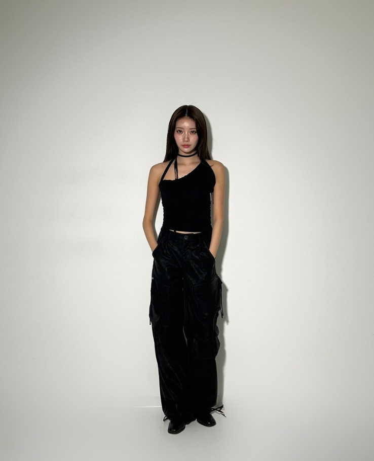 Stripe Tight Waist Tack Top / ストライプタイトウエストタックトップ TR-10840