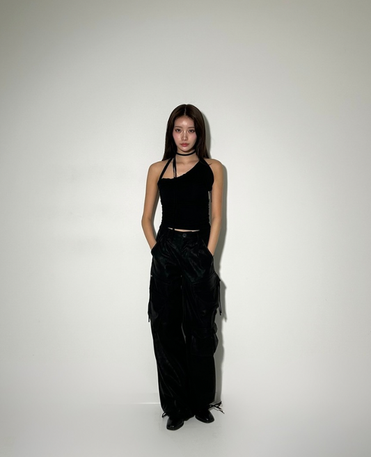 Stripe Tight Waist Tack Top / ストライプタイトウエストタックトップ TR-10840