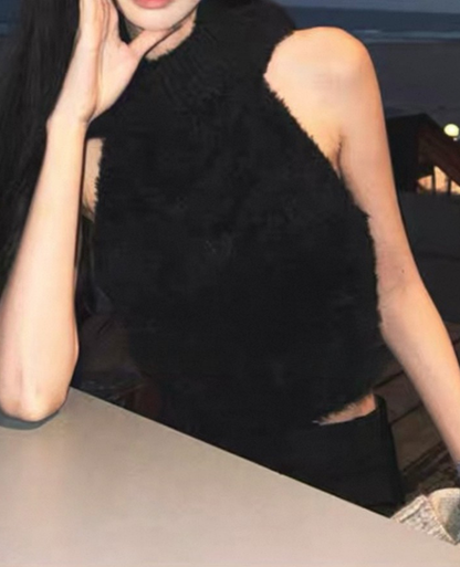 Fur wool tops / ファーウールトップス TR-10938