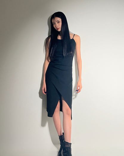 Tight slit long dress /タイトスリットロングワンピース TR-10621