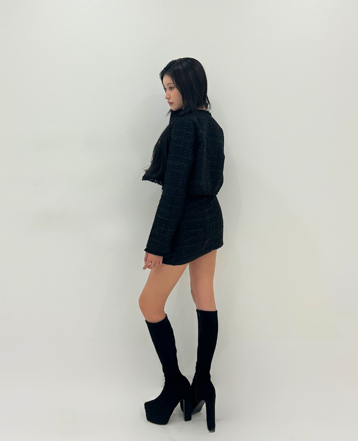 Fringe Tweed Jacket Setup / フリンジツイードジャケットセットアップ TR-10952