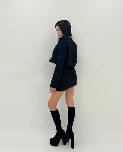 Fringe Tweed Jacket Setup / フリンジツイードジャケットセットアップ TR-10952