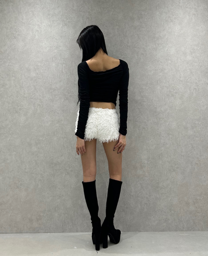 Fur wool nap shorts /ファーウールナップショーツ TR-10948