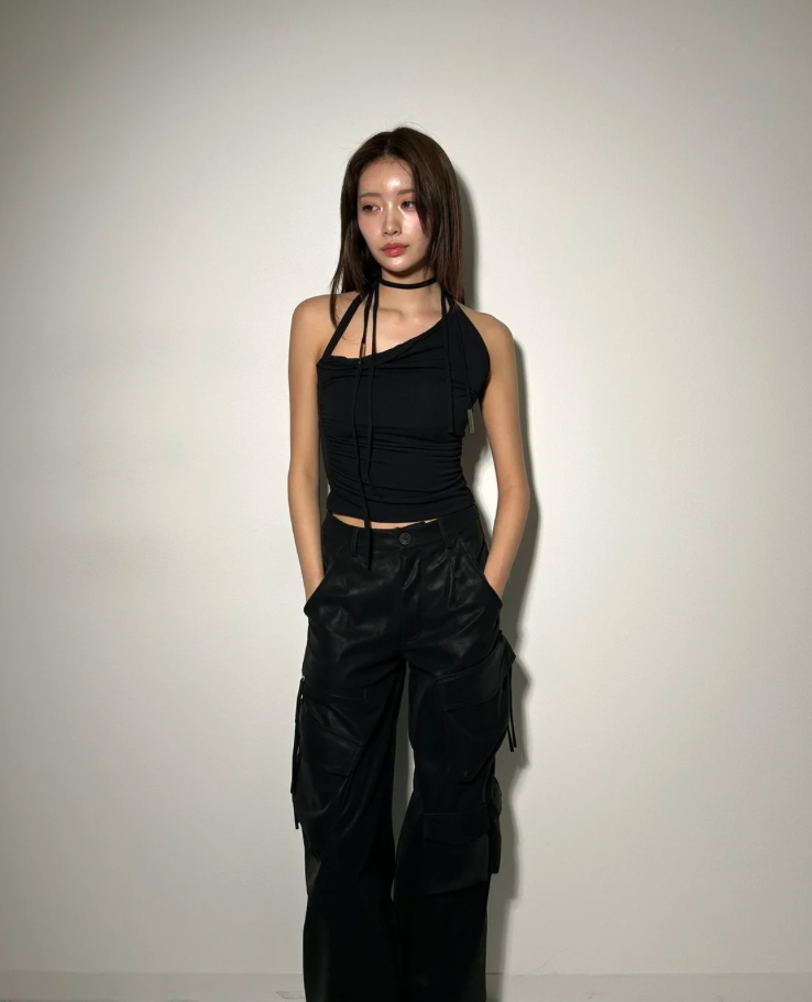 Stripe Tight Waist Tack Top / ストライプタイトウエストタックトップ TR-10840