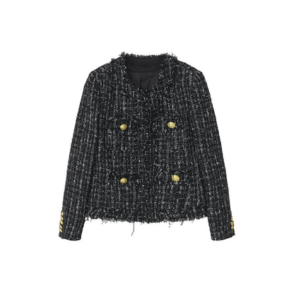 Tweed French Chiffon Jacket / ツイードフレンチシフォンジャケット TR-10939