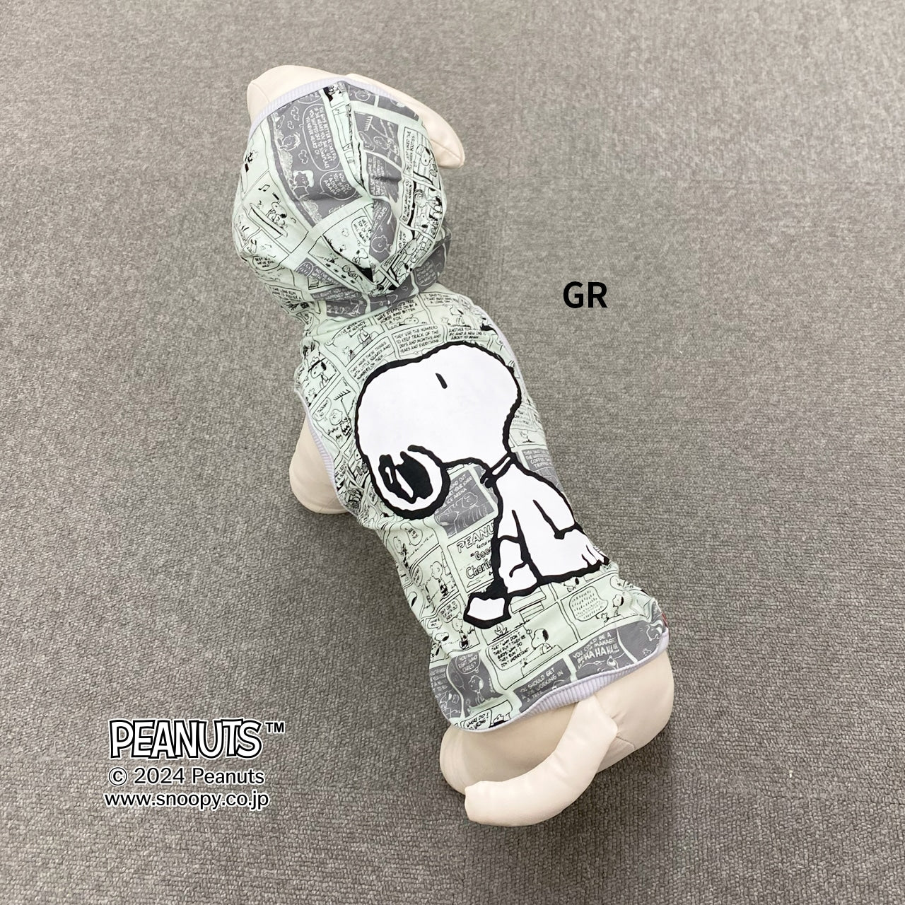 PEANUTS & MAISON TARTS MT24SN103-3 フードパーカー コミック×おすわりSNOOPY柄