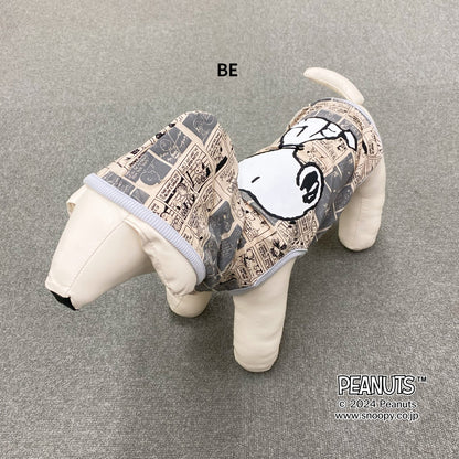 PEANUTS & MAISON TARTS MT24SN103-3 フードパーカー コミック×おすわりSNOOPY柄