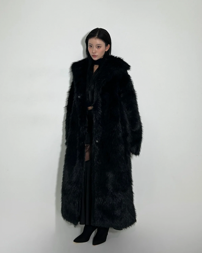 Veloa Lace Docking Long Skirt /ベロアレースドッキングロングスカート TR-10949